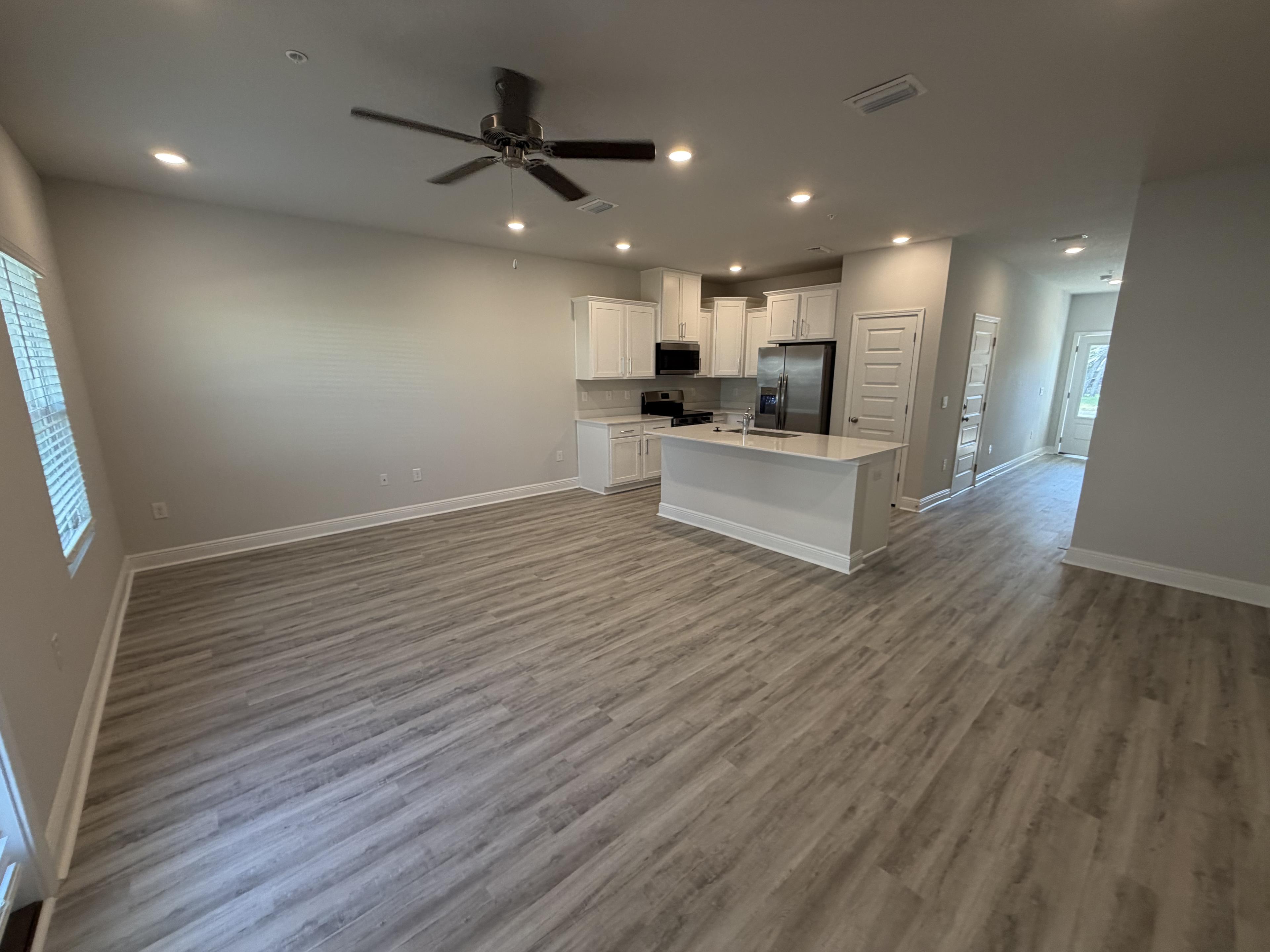 The Island Townhomes Kitchen & Living Area